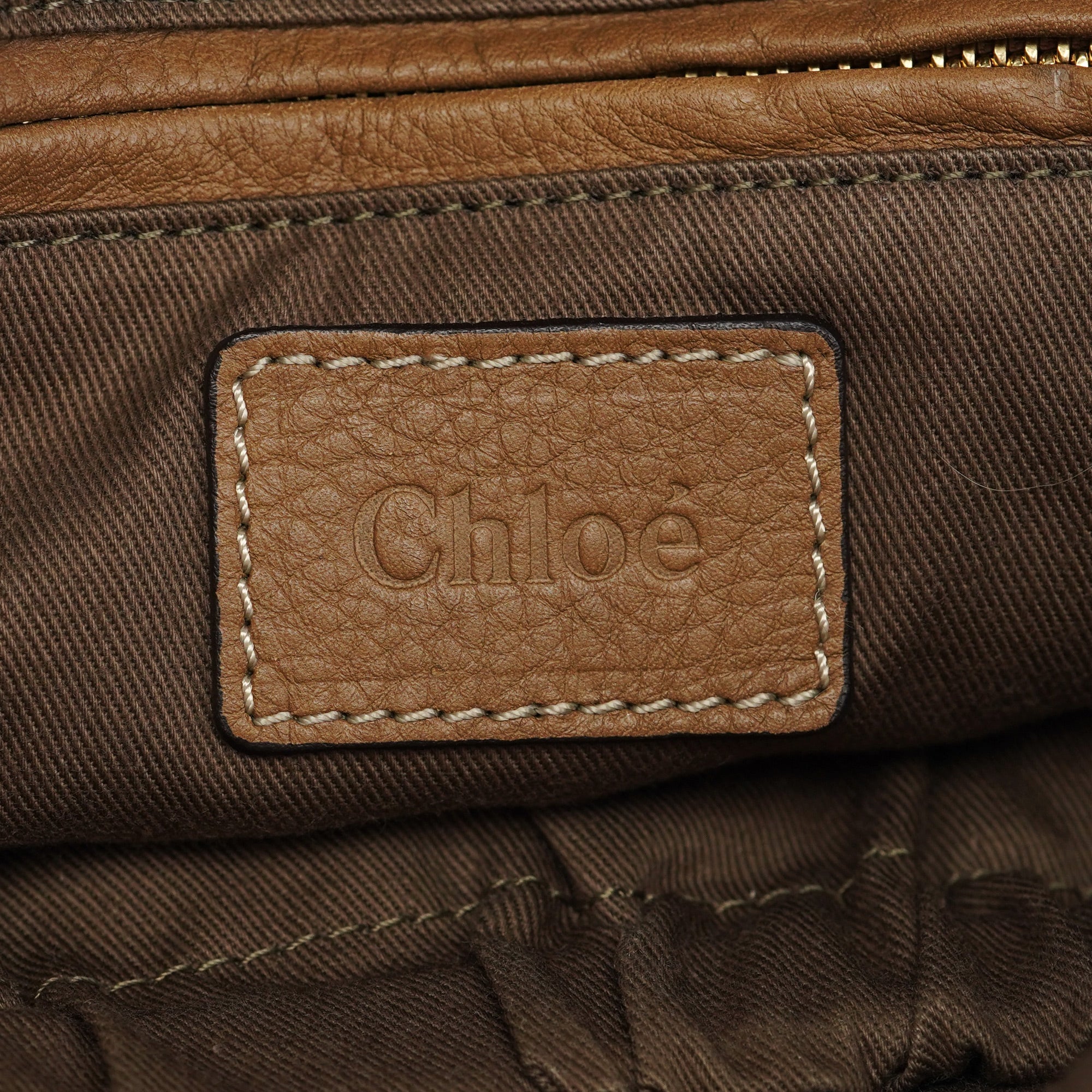 Light Brown Leather Marcie Shoulder Bag