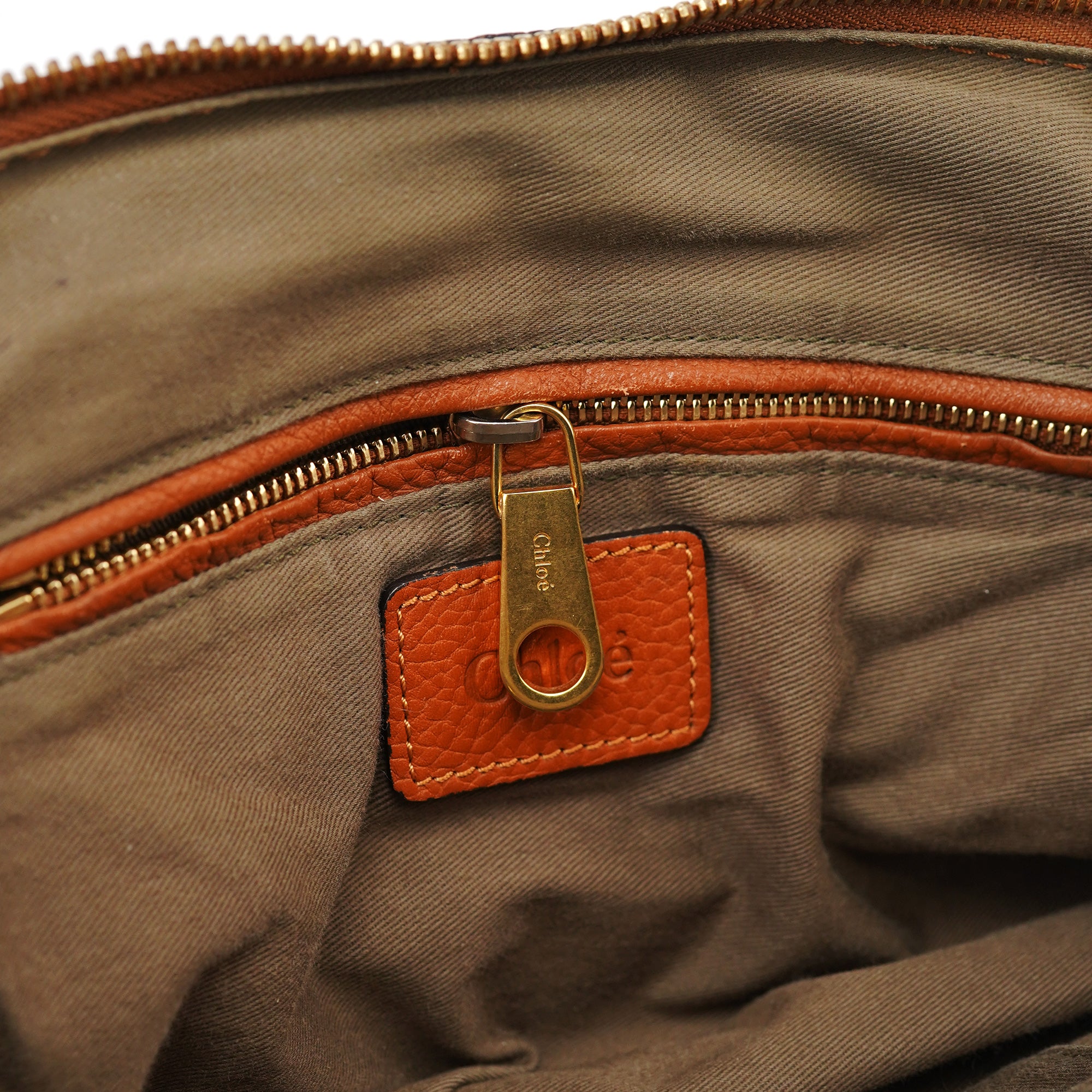 Light Brown Leather Marcie Shoulder Bag