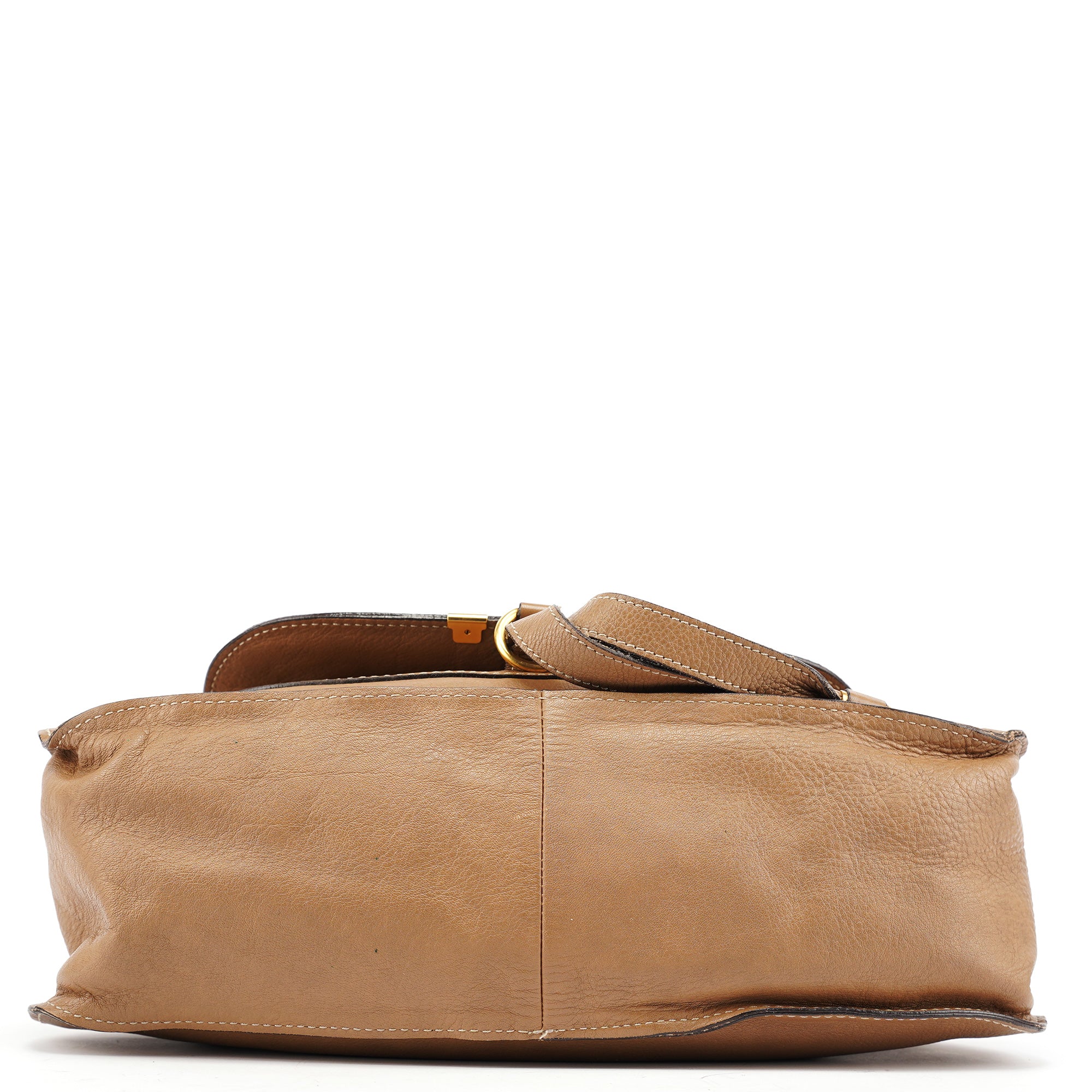 Light Brown Leather Marcie Shoulder Bag
