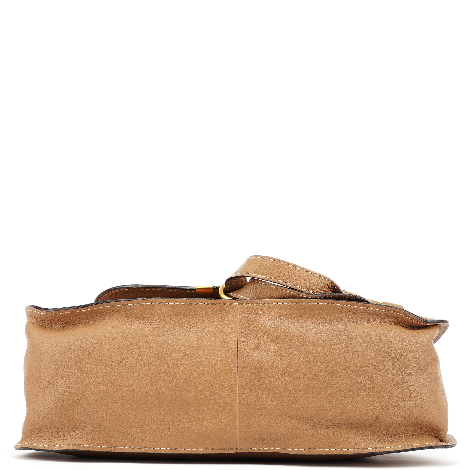 Light Brown Leather Marcie Shoulder Bag