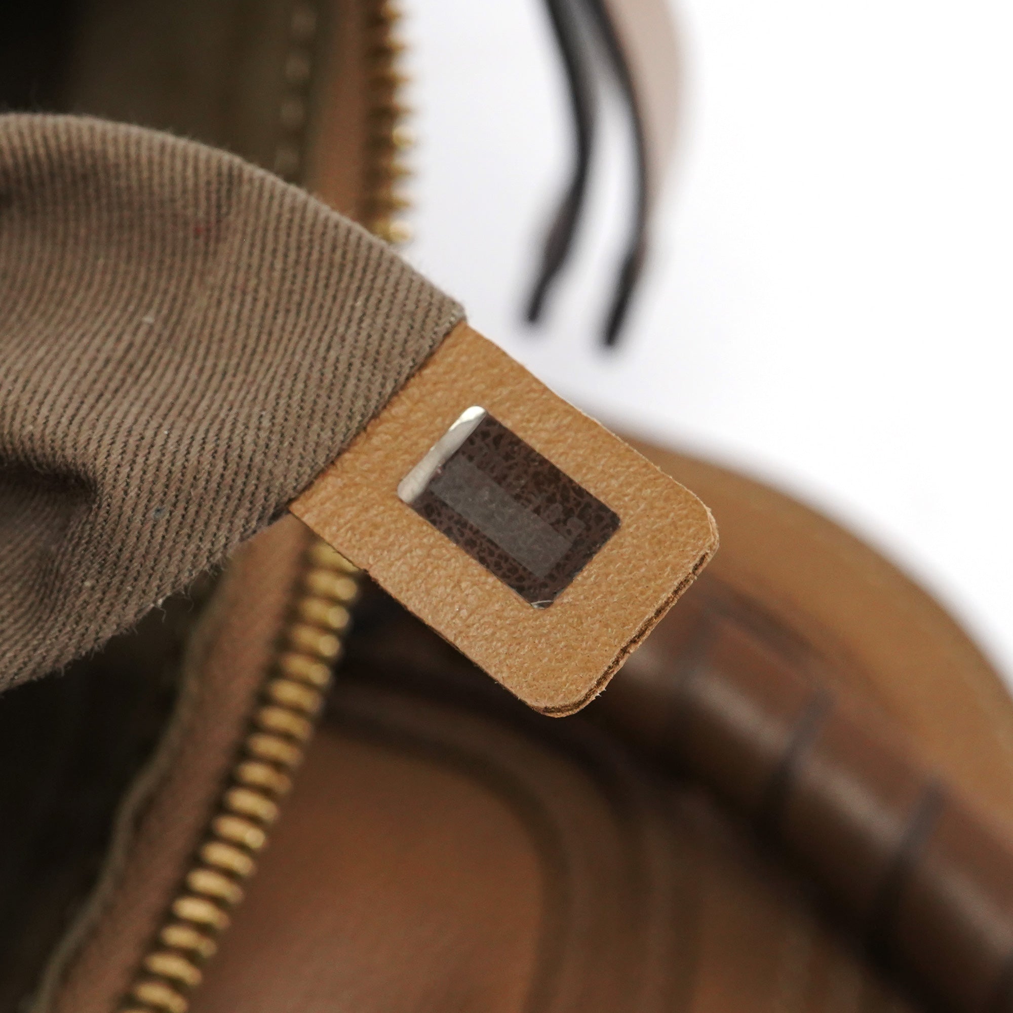 Light Brown Leather Marcie Shoulder Bag