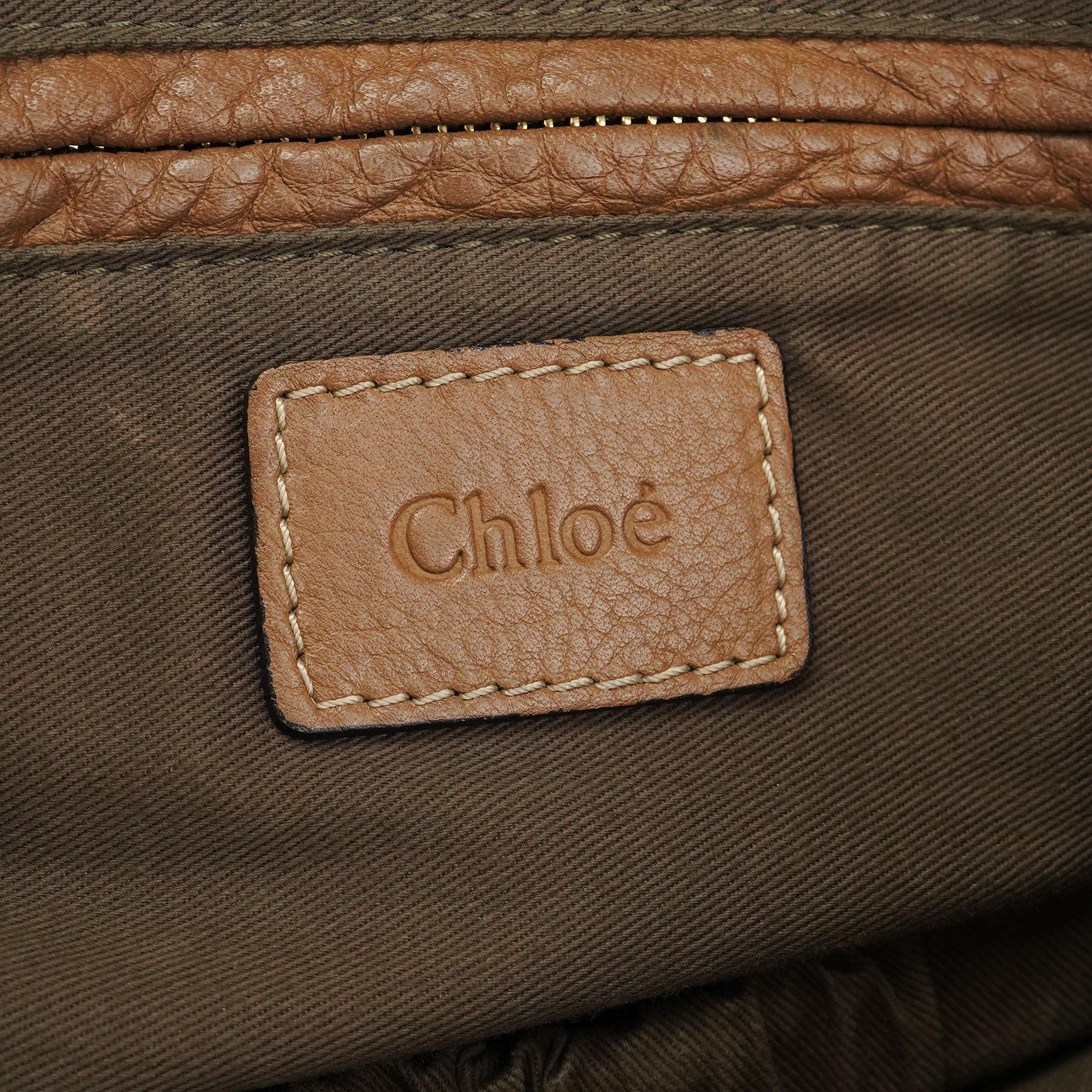 Light Brown Leather Marcie Shoulder Bag