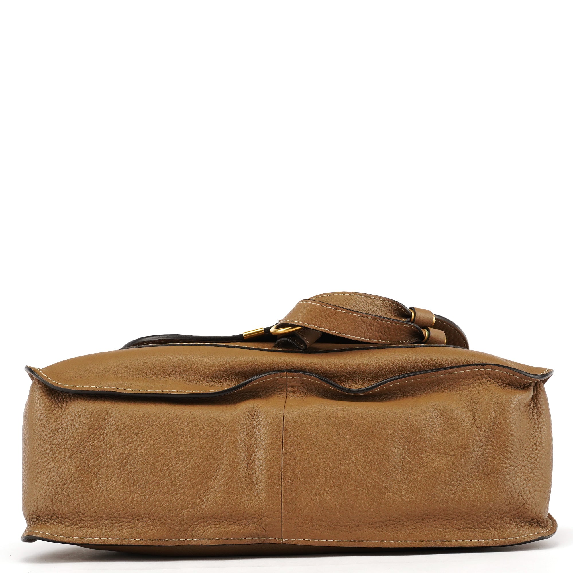 Light Brown Leather Marcie Shoulder Bag