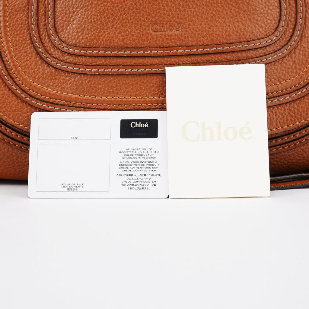 Light Brown Leather Marcie Shoulder Bag