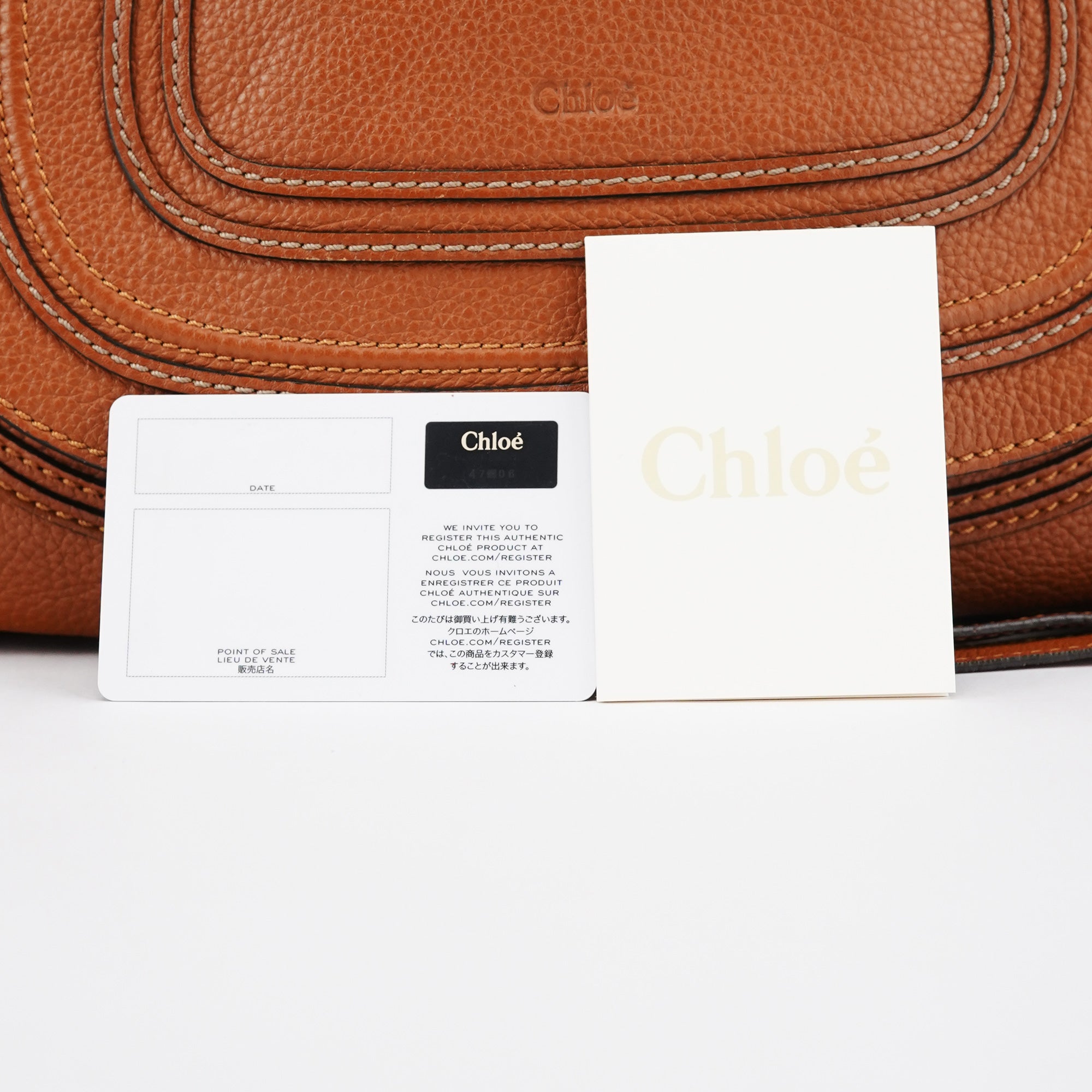 Light Brown Leather Marcie Shoulder Bag