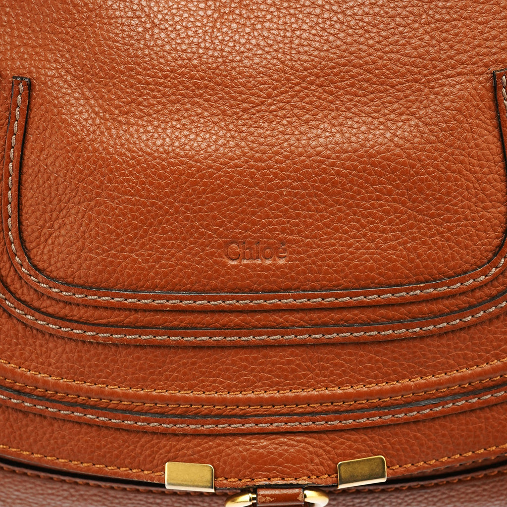 Light Brown Leather Marcie Shoulder Bag