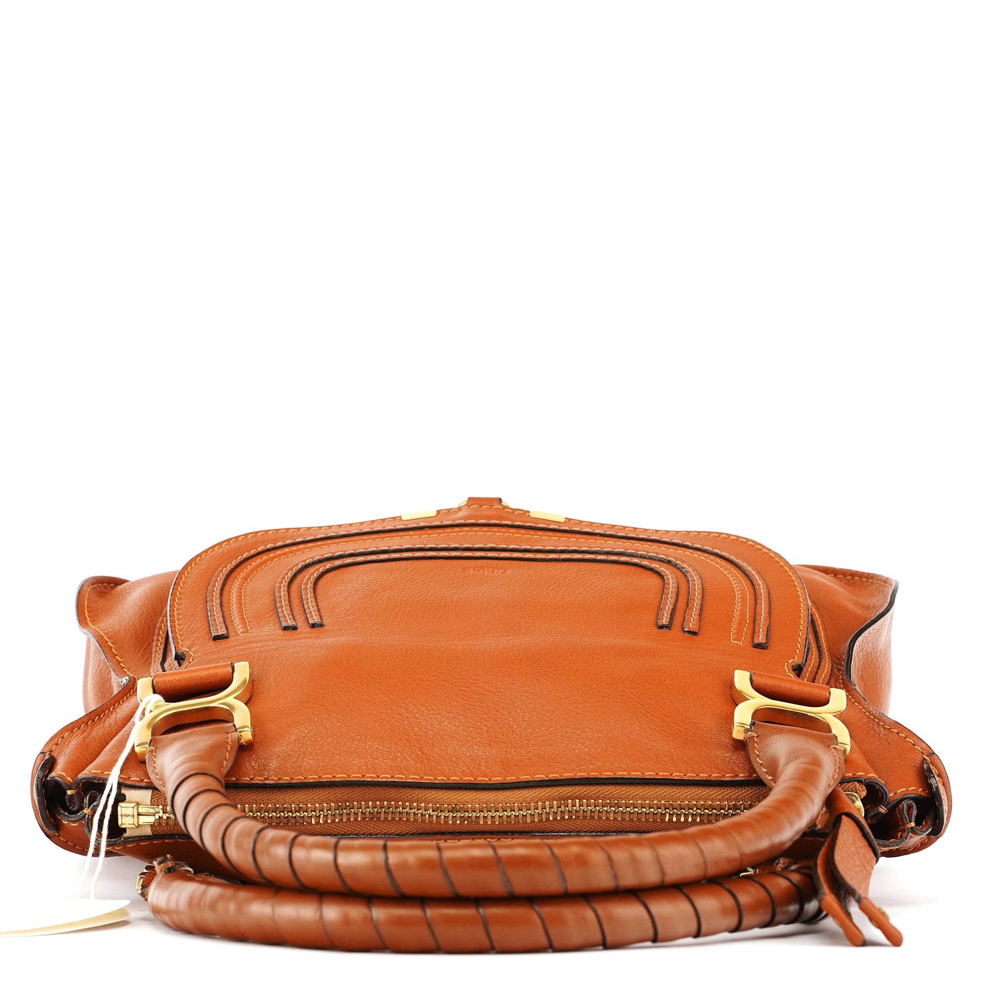 Light Brown Leather Marcie Shoulder Bag