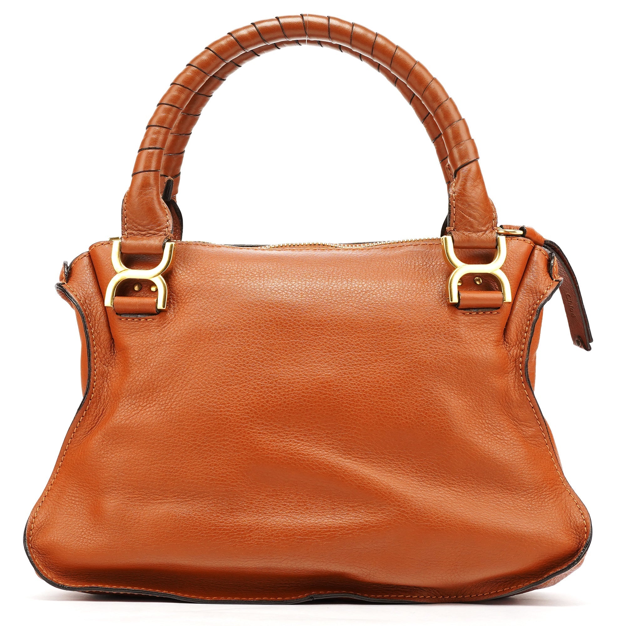 Light Brown Leather Marcie Shoulder Bag