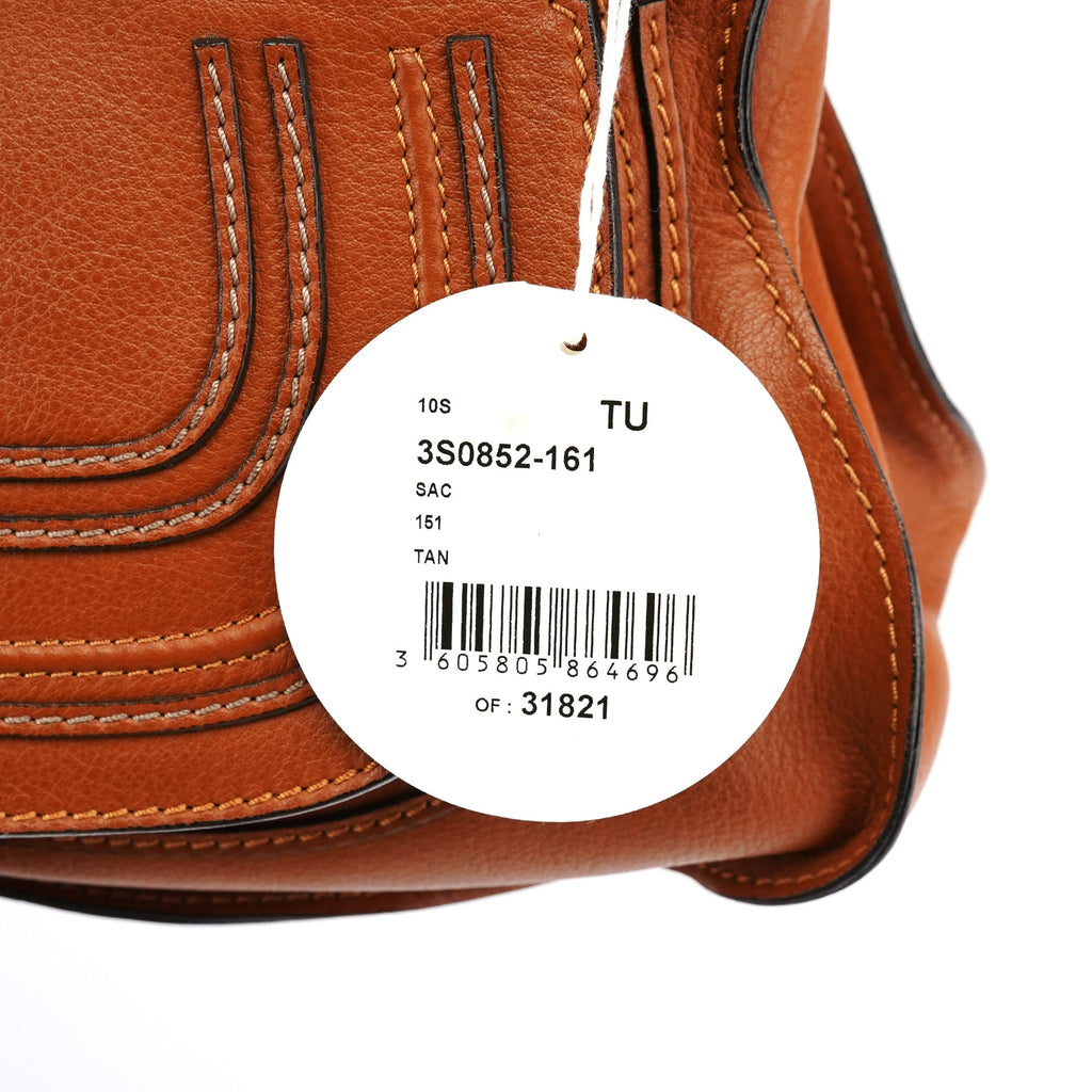 Light Brown Leather Marcie Shoulder Bag