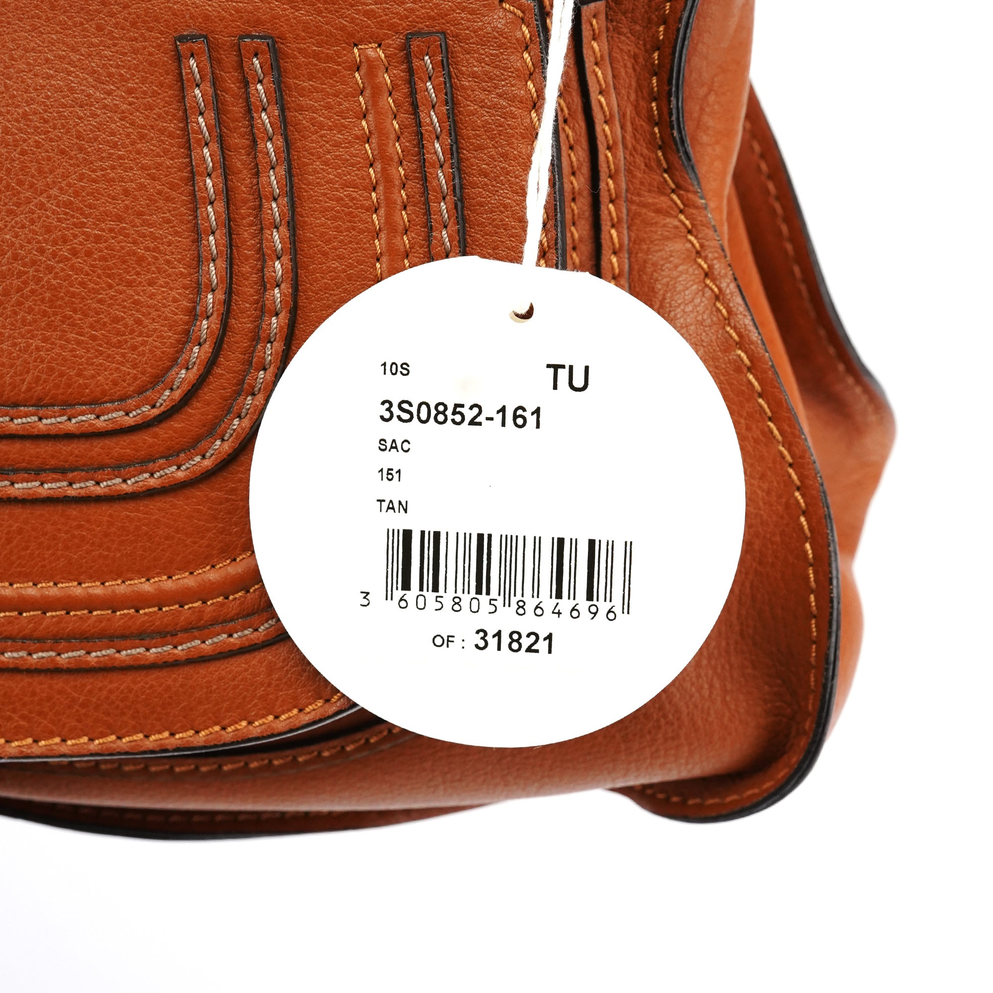 Light Brown Leather Marcie Shoulder Bag