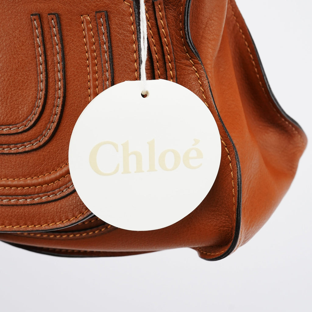 Light Brown Leather Marcie Shoulder Bag