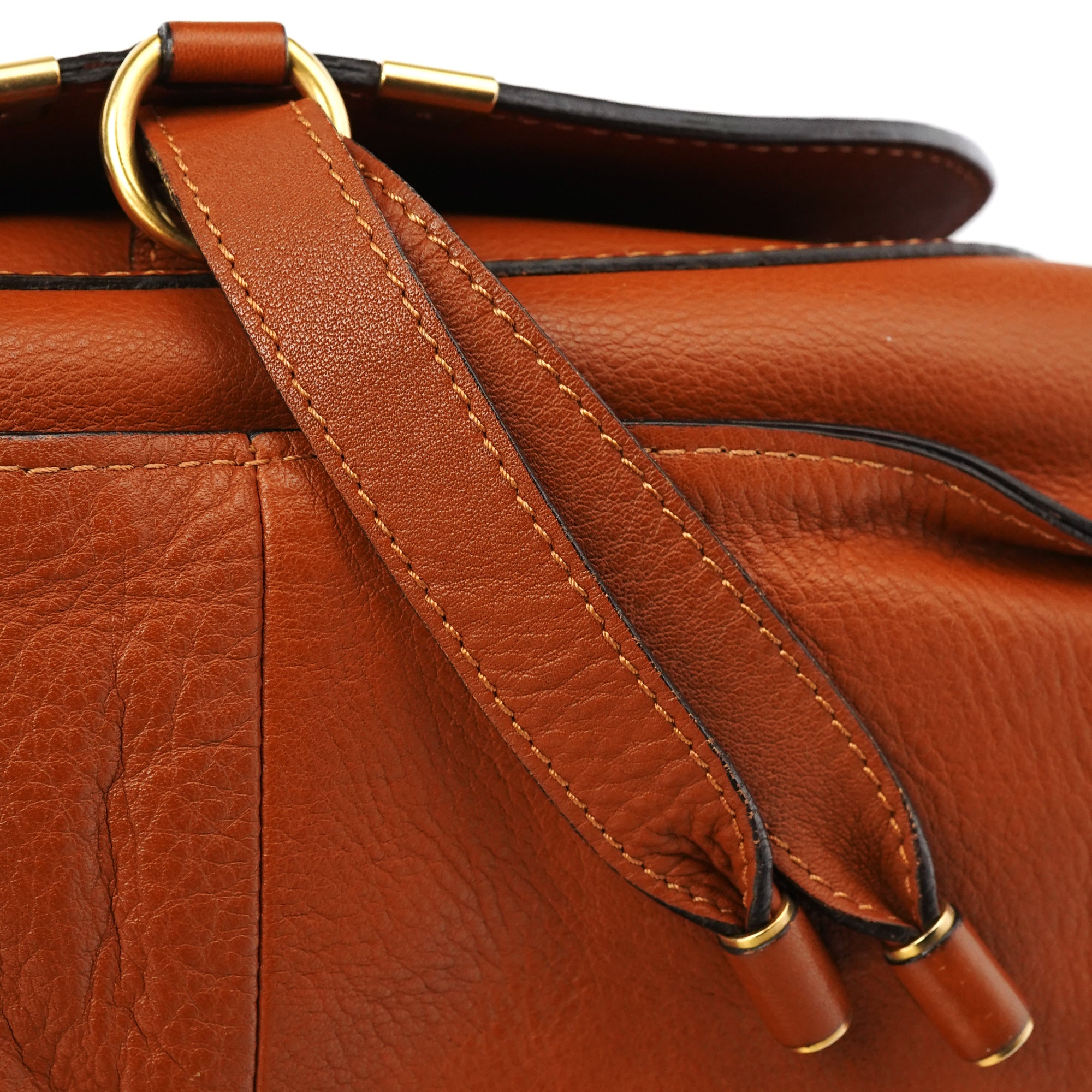 Light Brown Leather Marcie Shoulder Bag