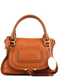 Light Brown Leather Marcie Shoulder Bag