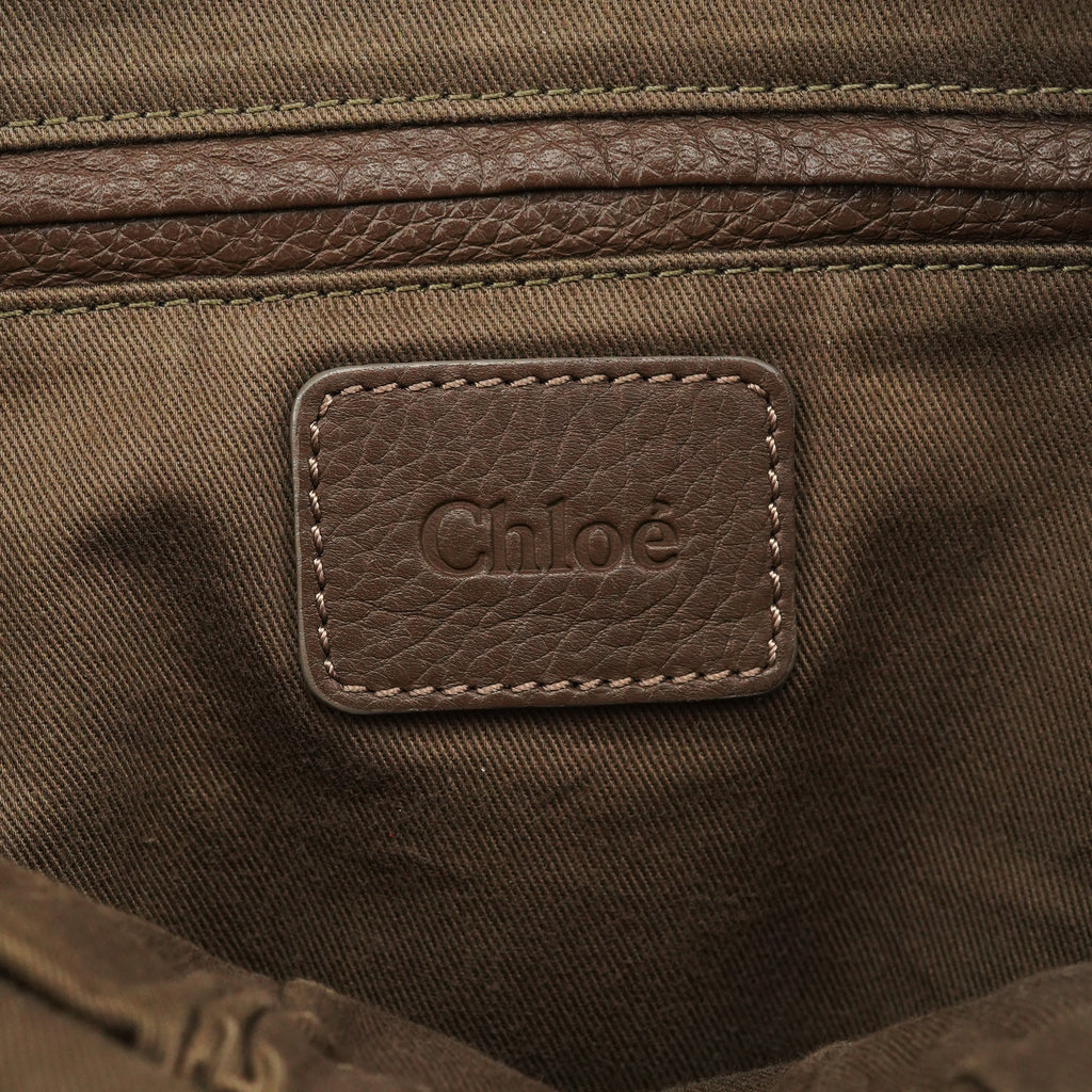 Light Brown Leather Marcie Shoulder Bag