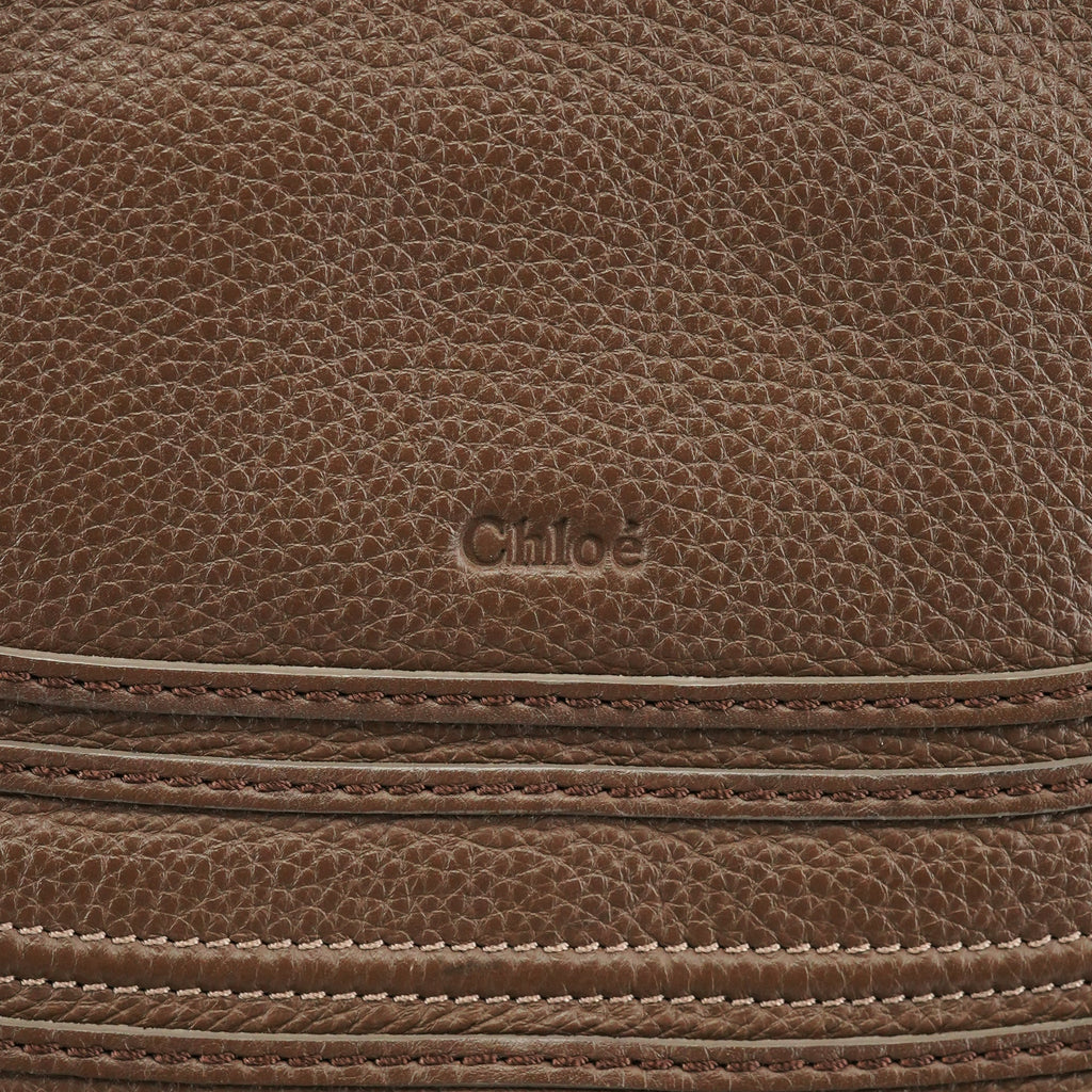 Light Brown Leather Marcie Shoulder Bag