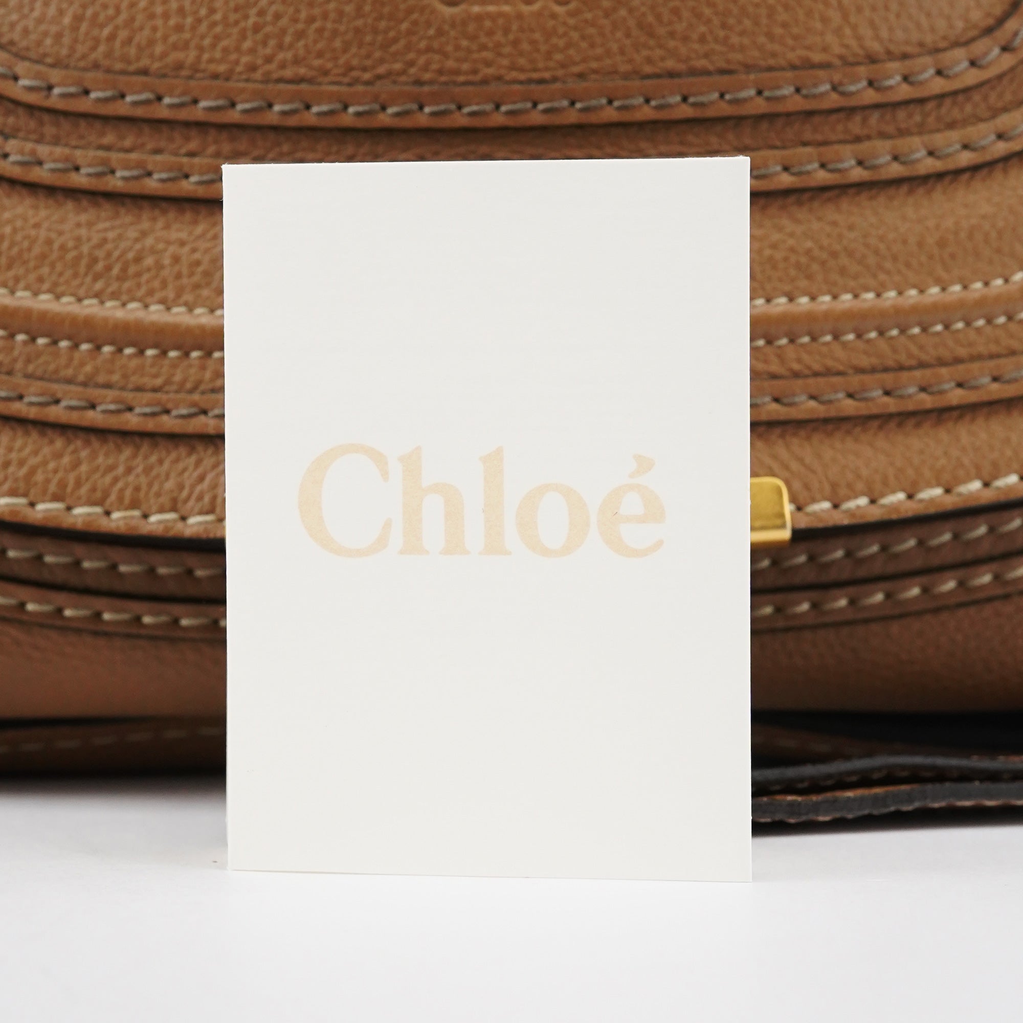 Light Brown Leather Marcie Shoulder Bag