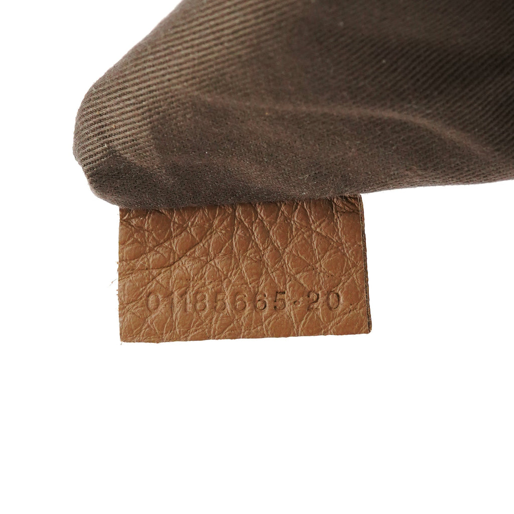 Light Brown Leather Marcie Shoulder Bag