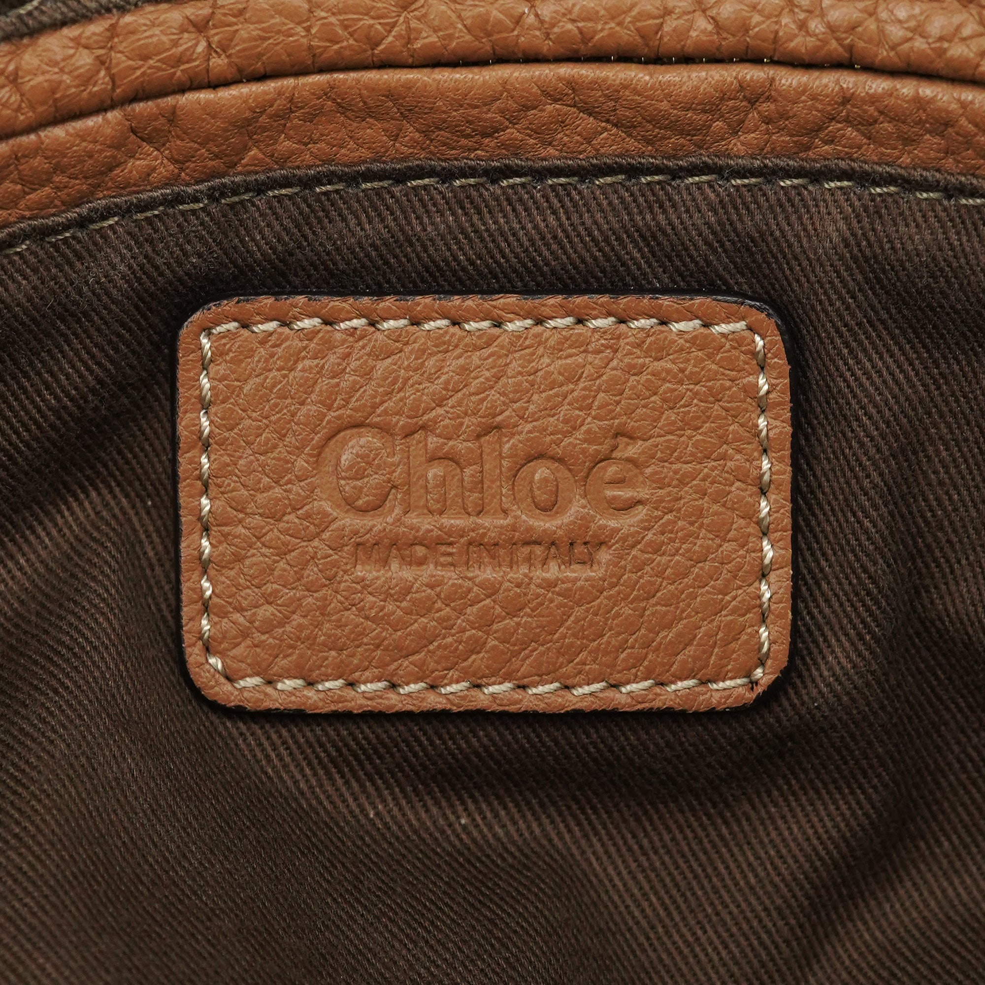 Light Brown Leather Marcie Shoulder Bag