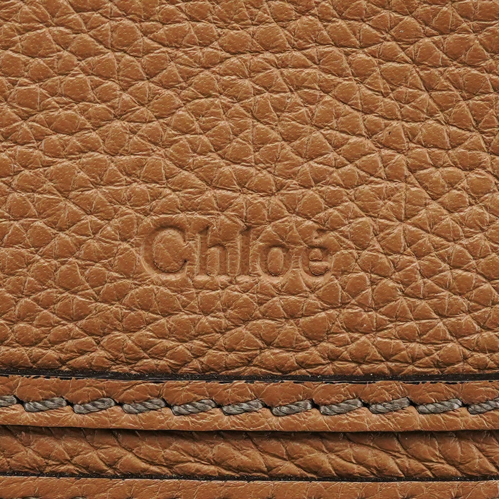 Light Brown Leather Marcie Shoulder Bag