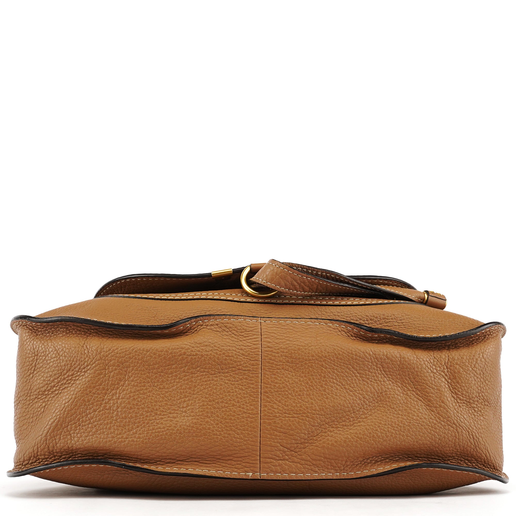 Light Brown Leather Marcie Shoulder Bag