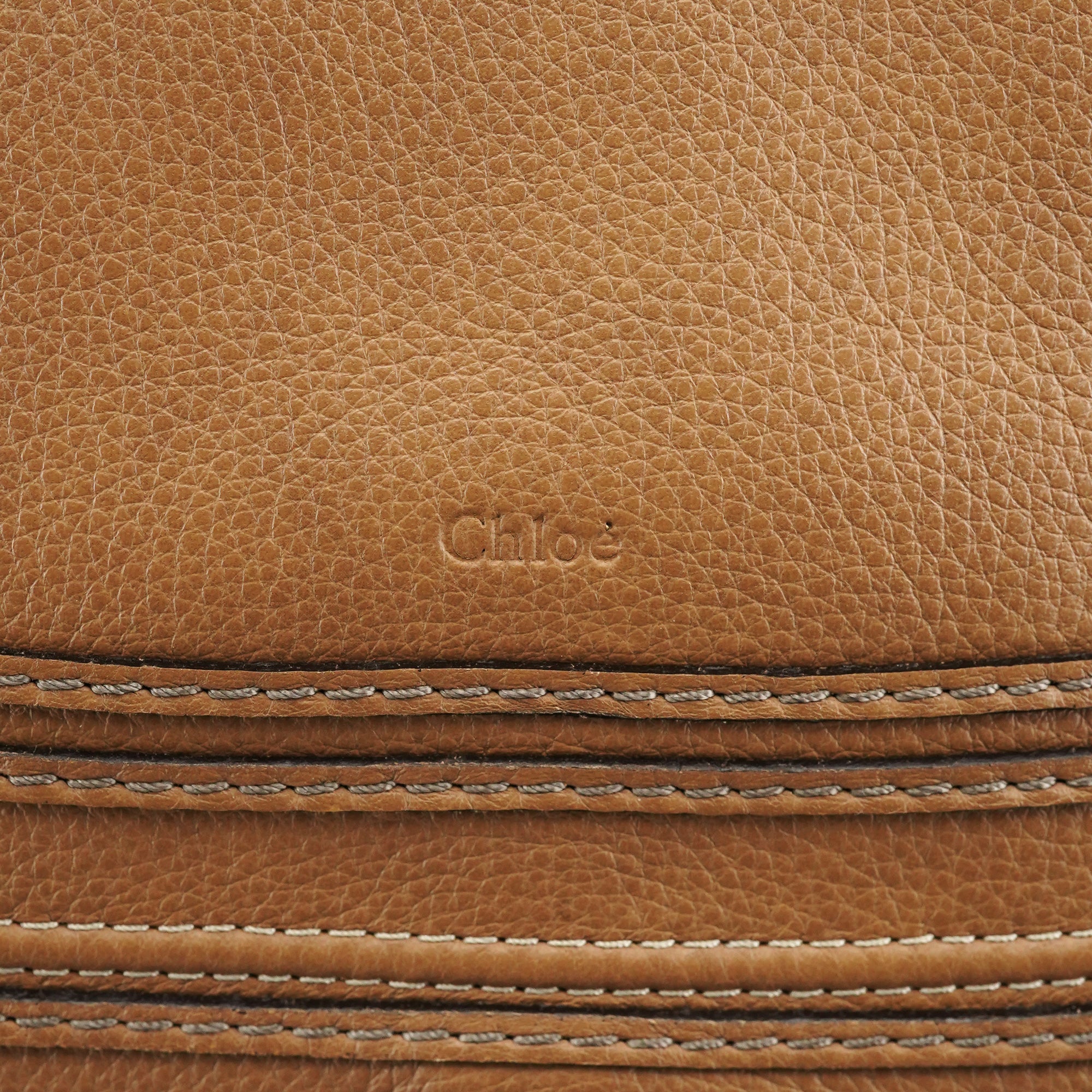 Light Brown Leather Marcie Shoulder Bag