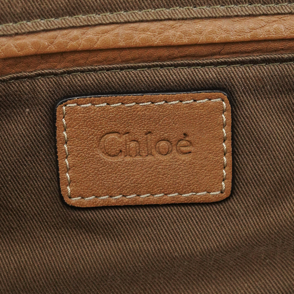 Light Brown Leather Marcie Shoulder Bag