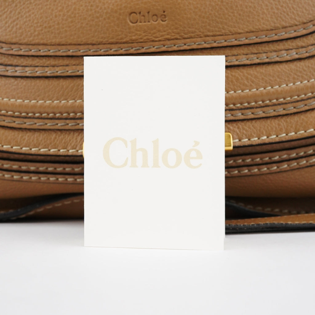 Light Brown Leather Marcie Shoulder Bag