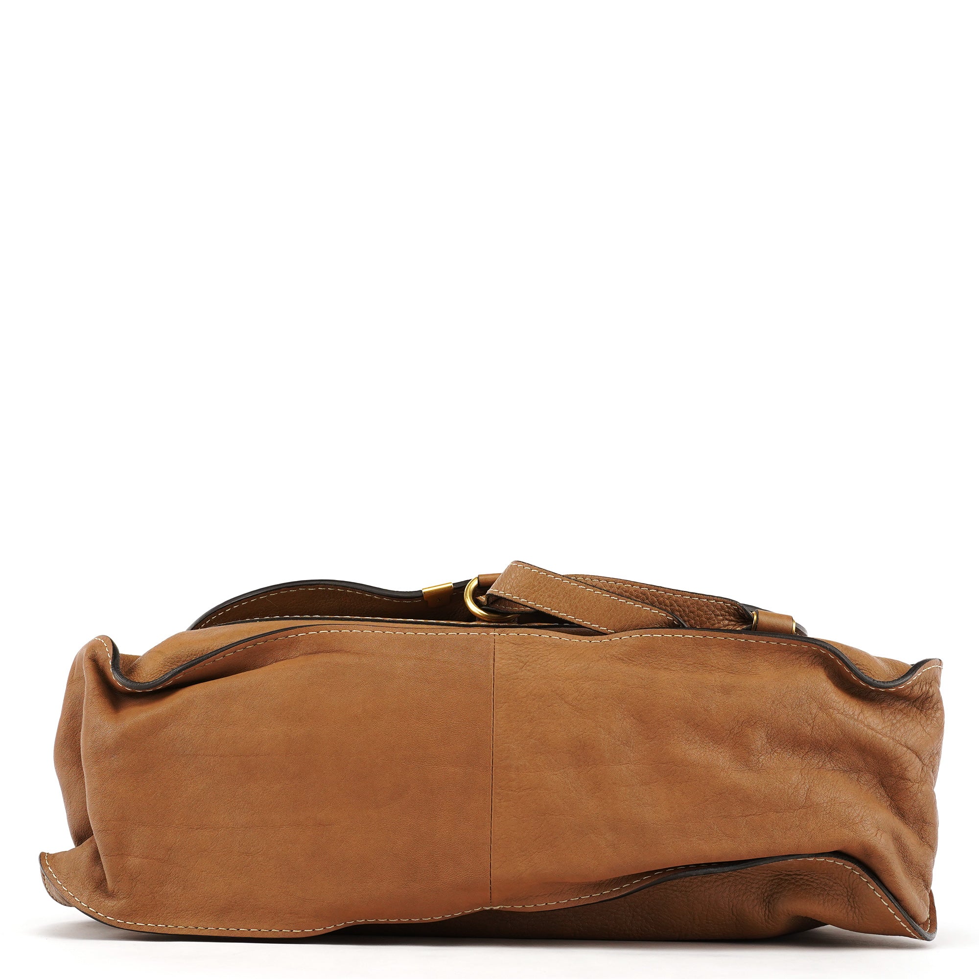 Light Brown Leather Marcie Shoulder Bag