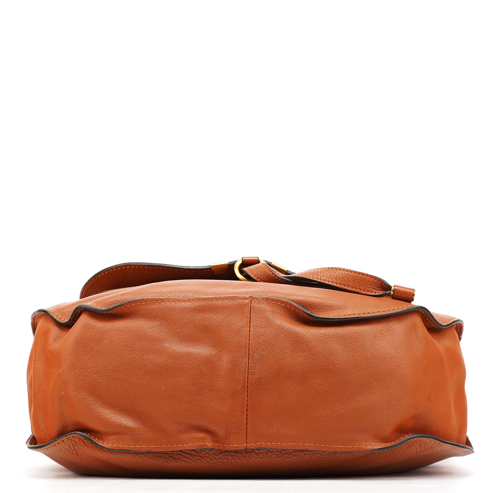 Light Brown Leather Marcie Shoulder Bag