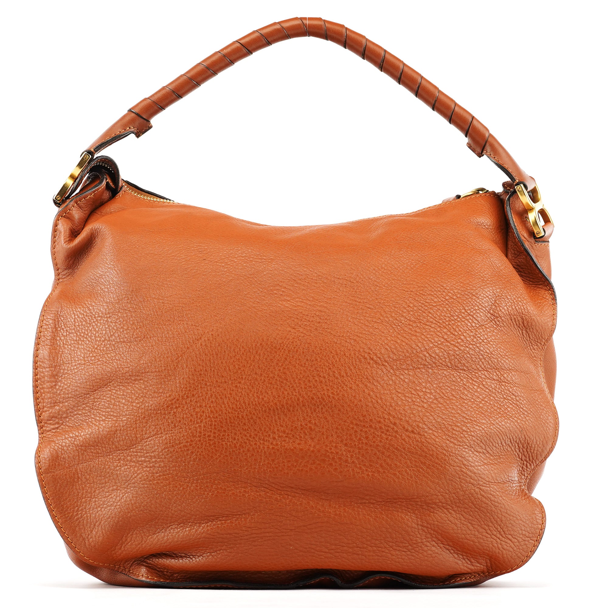 Light Brown Leather Marcie Shoulder Bag