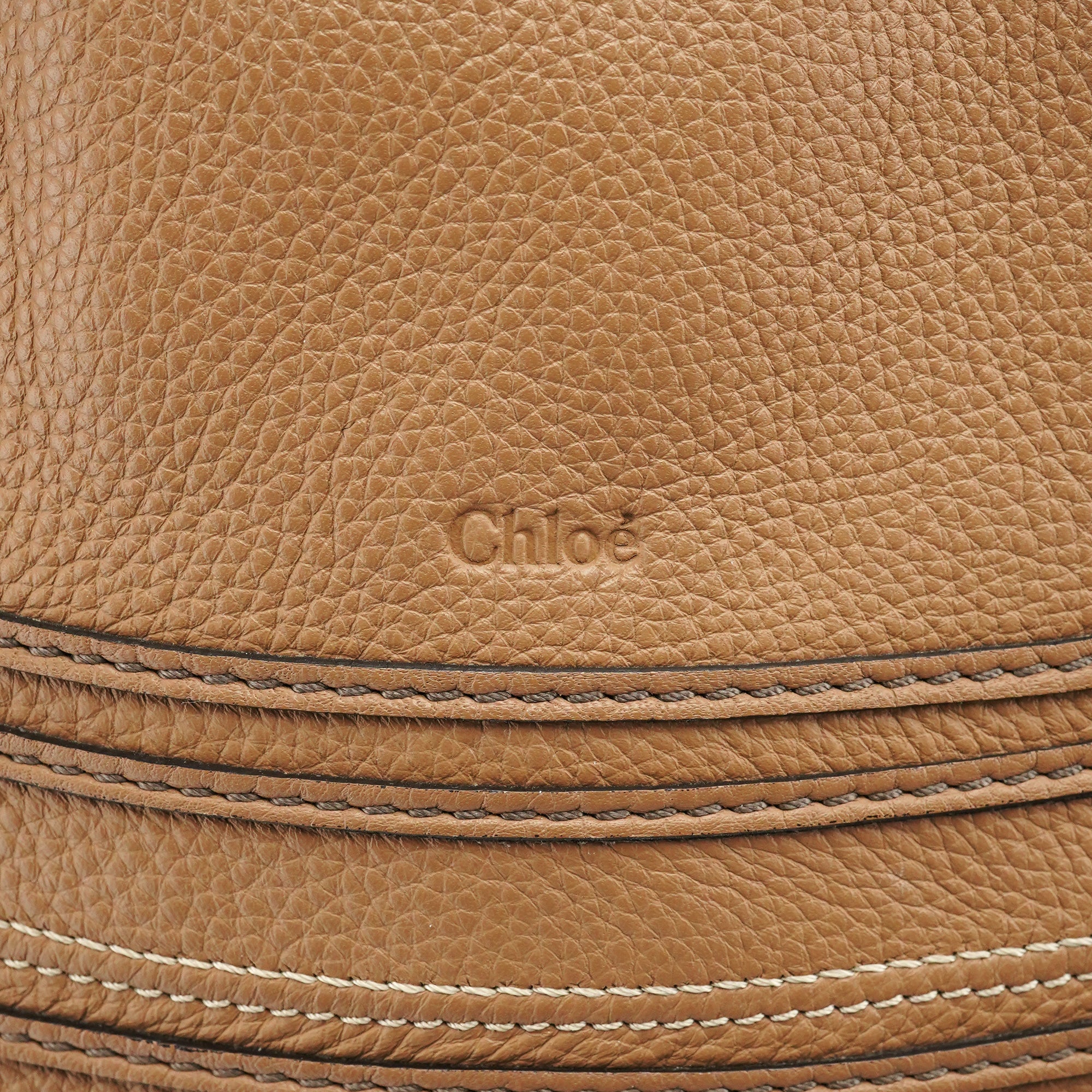 Light Brown Leather Marcie Shoulder Bag