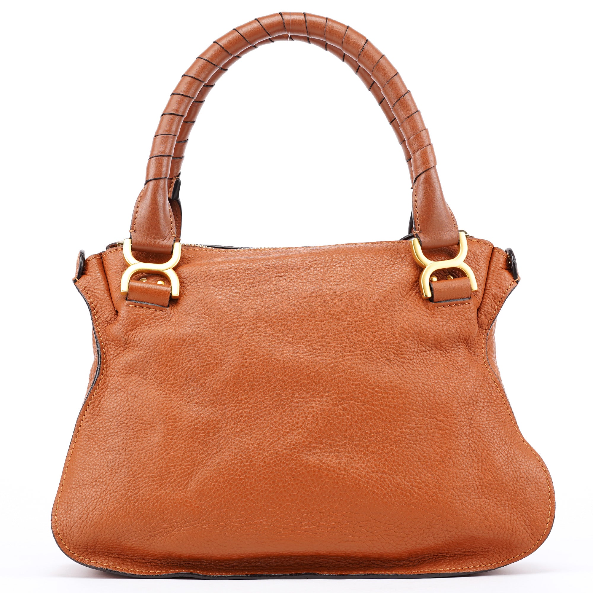 Light Brown Leather Marcie Tote Bag