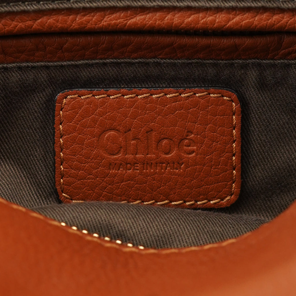 Light Brown Leather Marcie Tote Bag