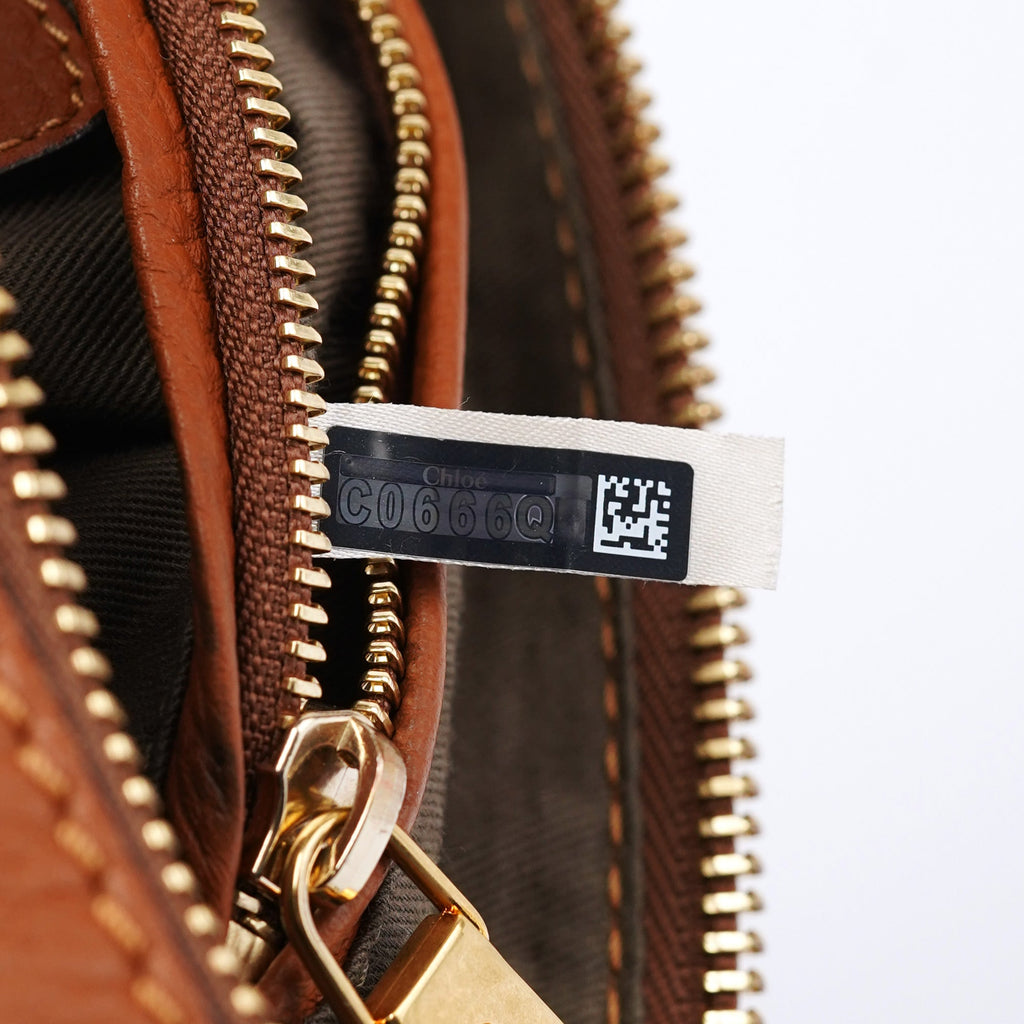 Light Brown Leather Marcie Tote Bag