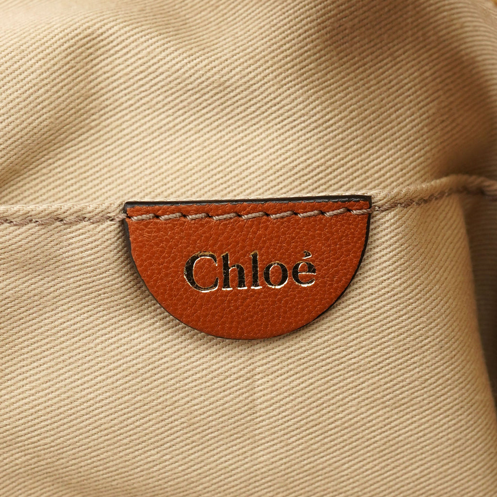 Light Brown Leather Marcie Tote Bag