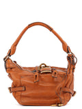 Light Brown Leather Paddington Shoulder Bag
