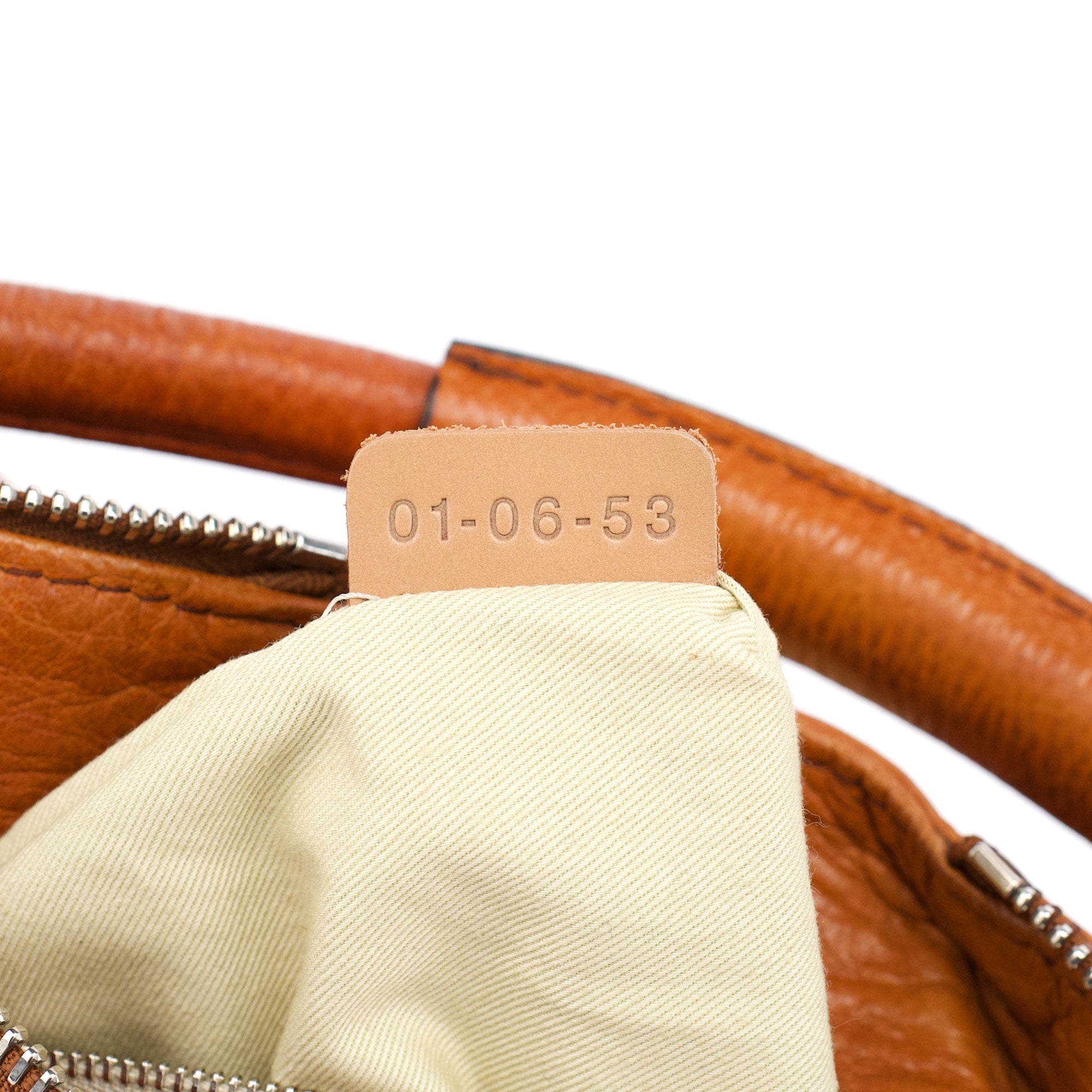 Light Brown Leather Paddington Shoulder Bag
