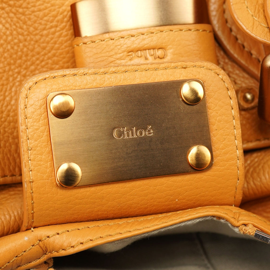 Light Brown Leather Paddington Shoulder Bag