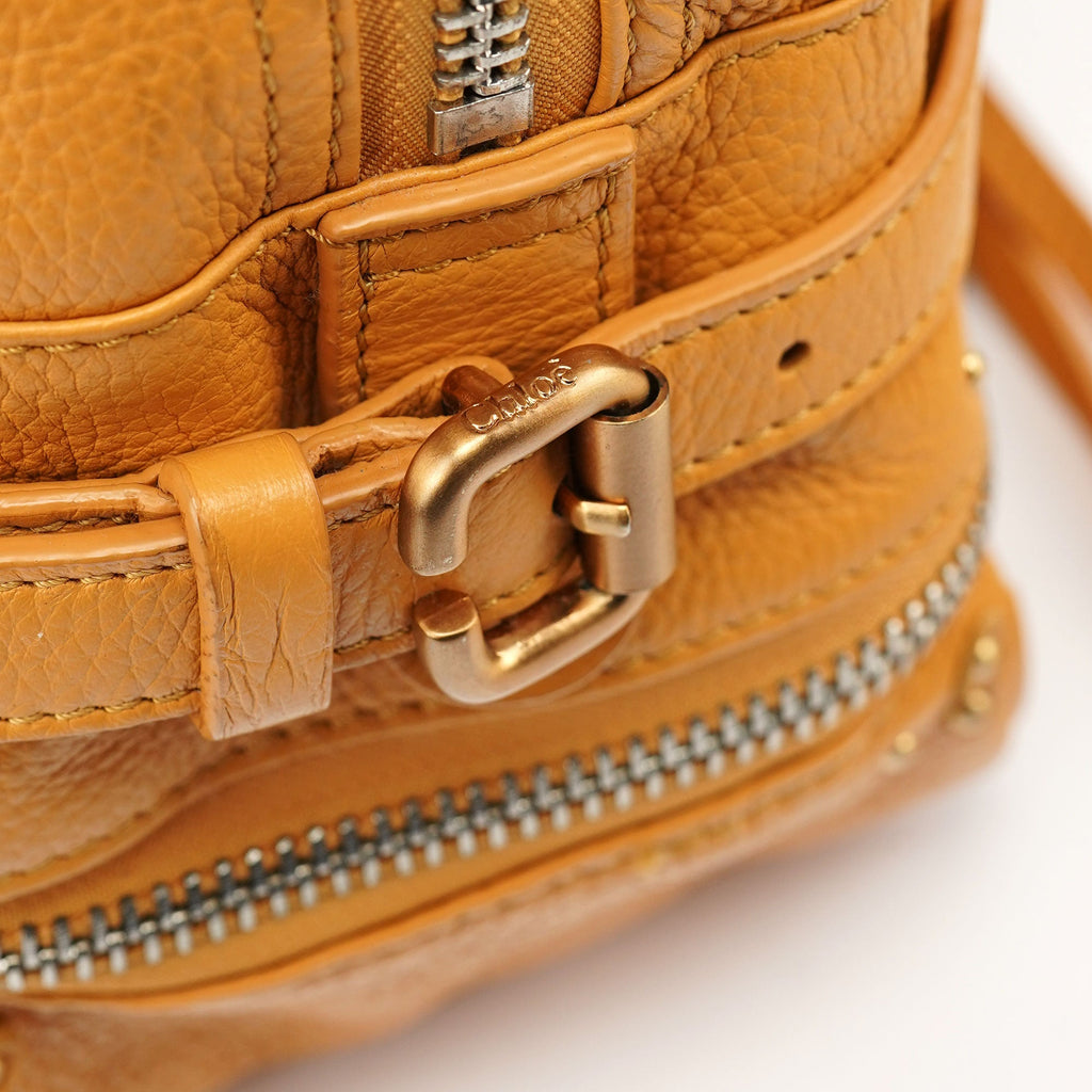 Light Brown Leather Paddington Shoulder Bag
