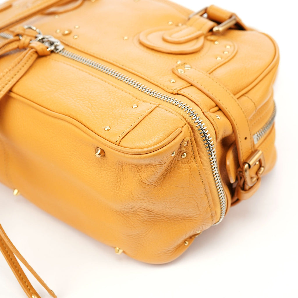 Light Brown Leather Paddington Shoulder Bag