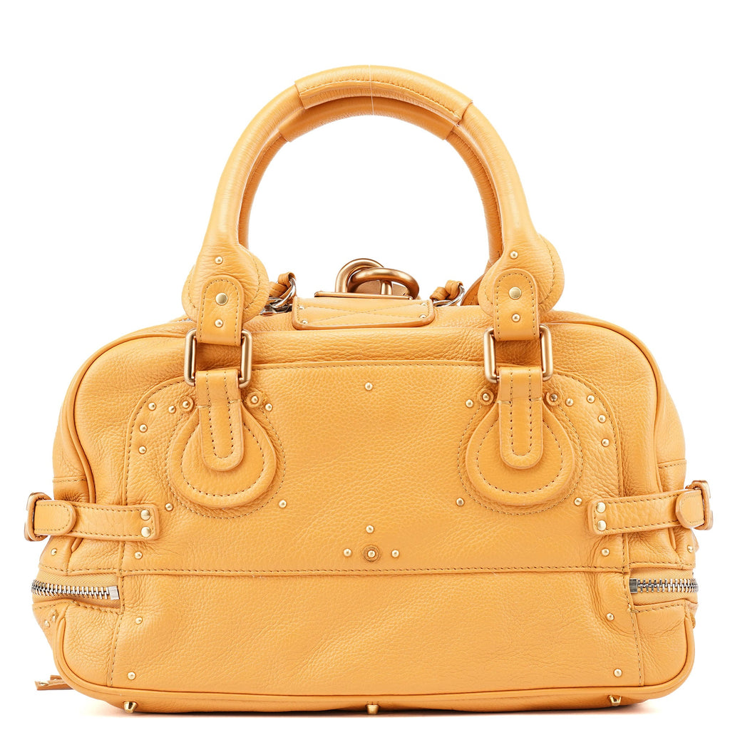 Light Brown Leather Paddington Shoulder Bag