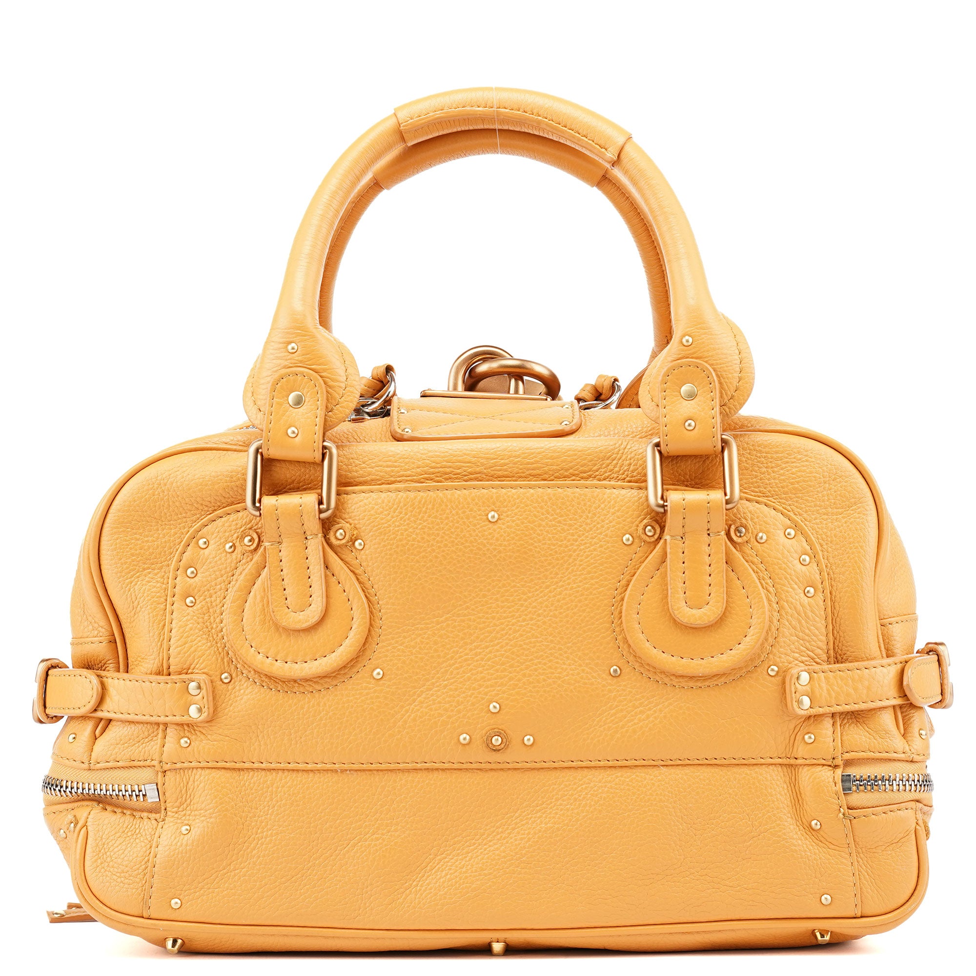 Light Brown Leather Paddington Shoulder Bag