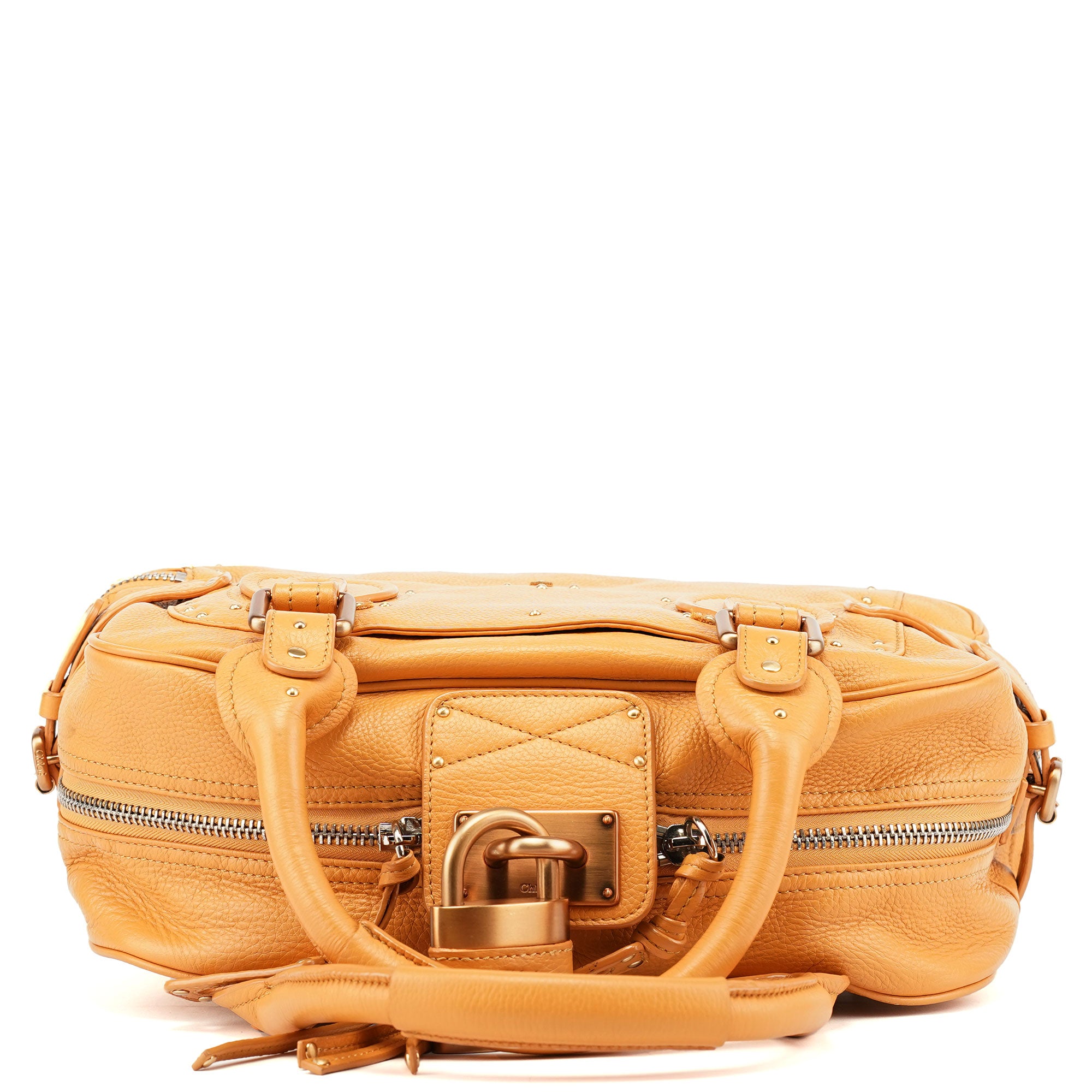 Light Brown Leather Paddington Shoulder Bag
