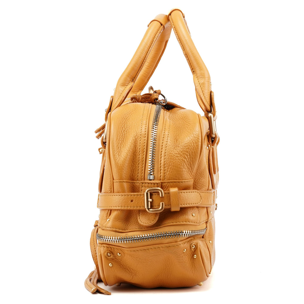Light Brown Leather Paddington Shoulder Bag