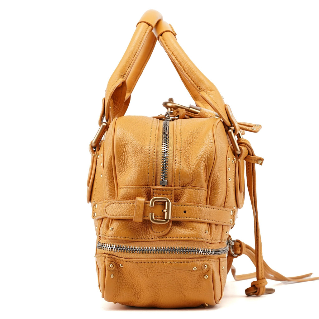 Light Brown Leather Paddington Shoulder Bag