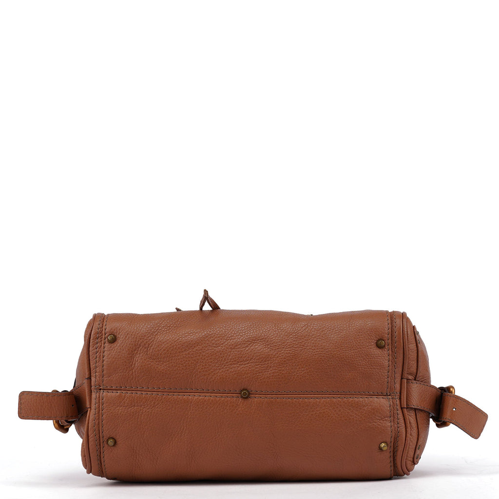 Light Brown Leather Paddington Shoulder Bag