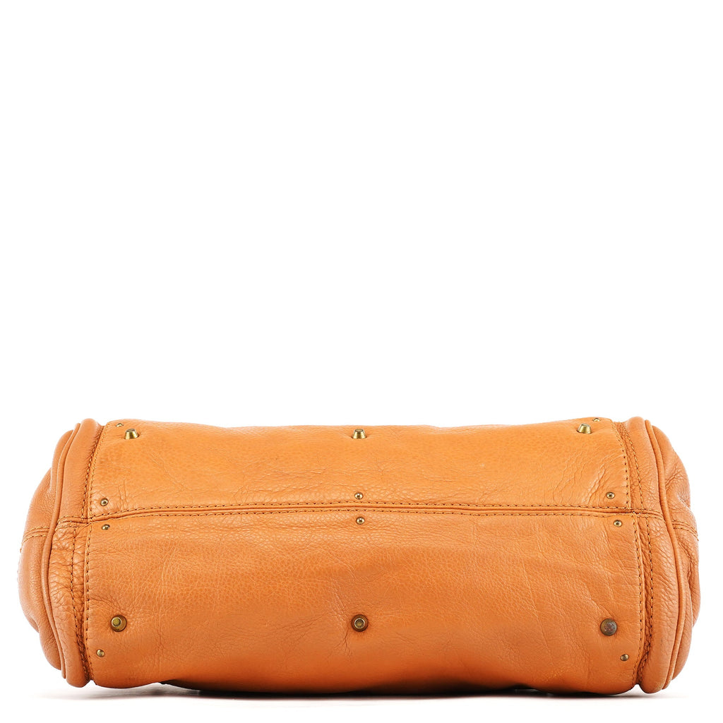 Light Brown Leather Paddington Shoulder Bag