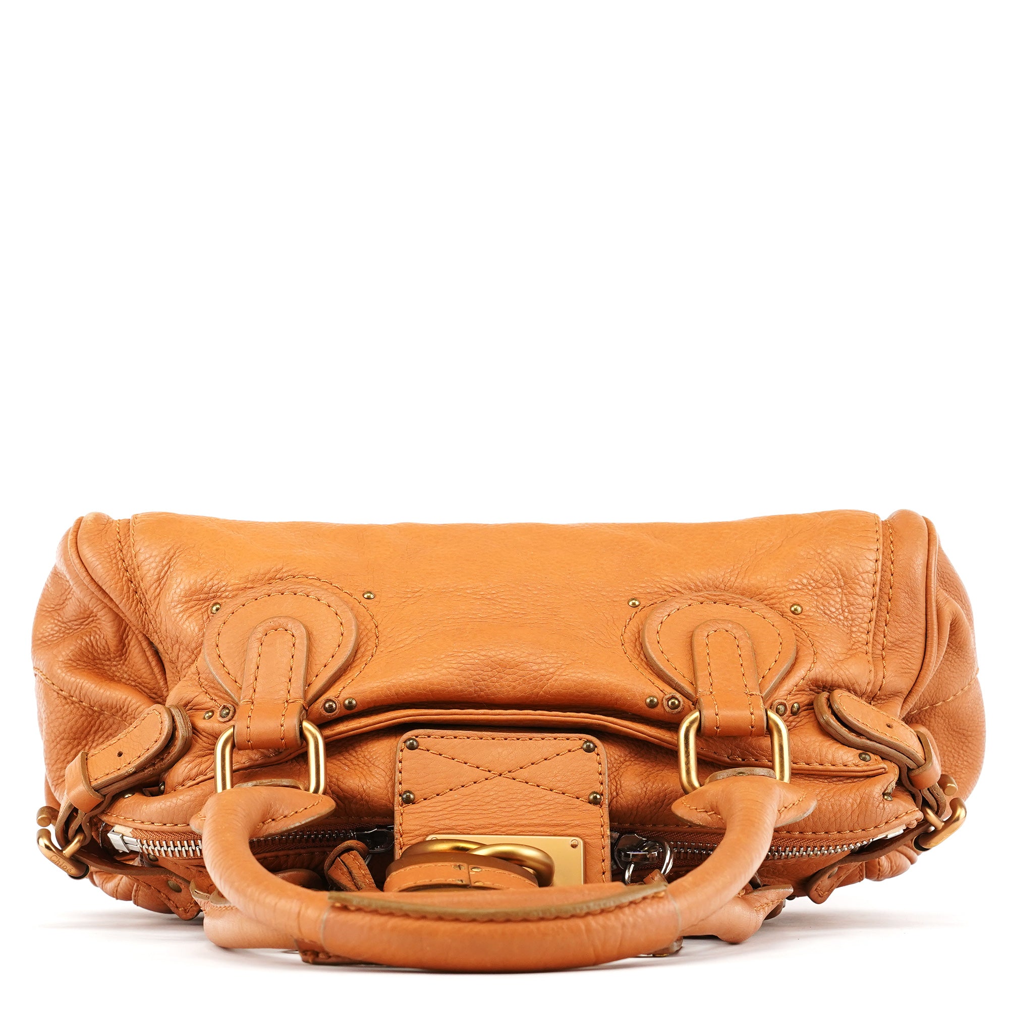 Light Brown Leather Paddington Shoulder Bag