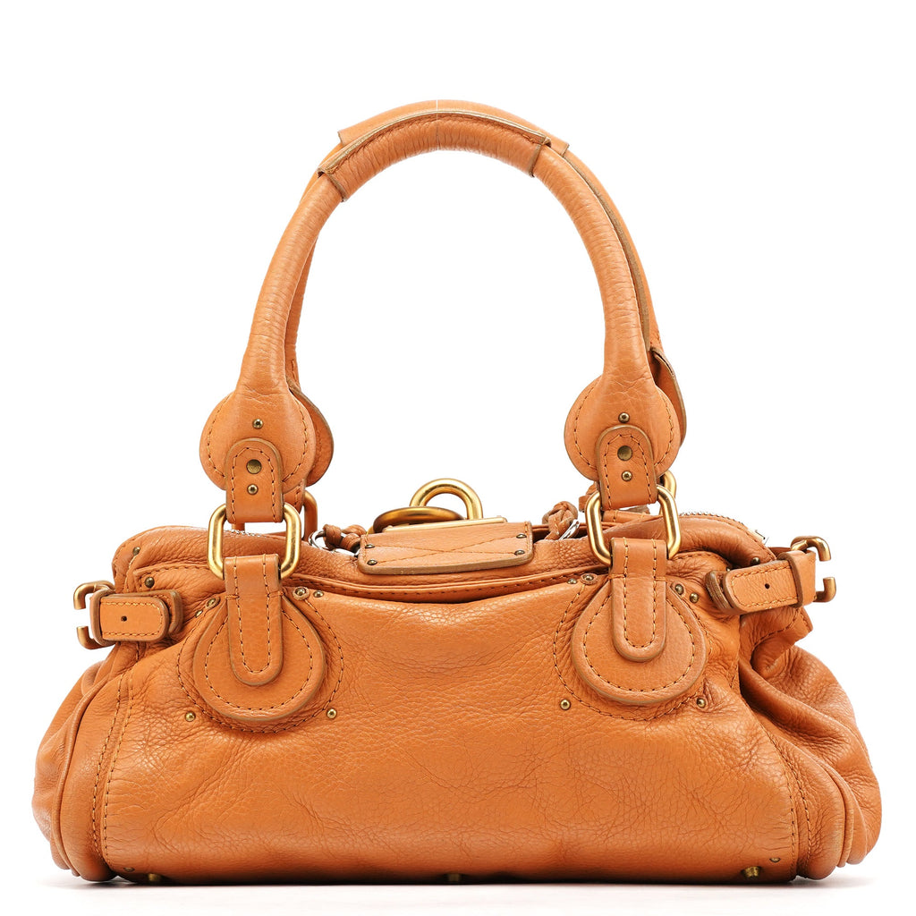 Light Brown Leather Paddington Shoulder Bag
