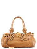 Light Brown Leather Paddington Shoulder Bag
